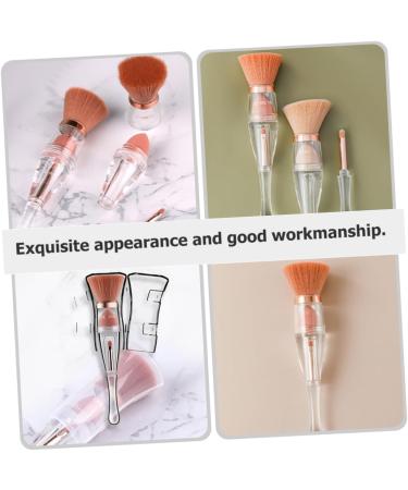Angoily Powder Brush Makeup Brush Portable Brush Travel Powder Brush Blush Brush Foundation Brush for Powder Makeup Brush for Makeup Women s Suits Miss Cosmetics Acrylic 4 in 1 - Buy Online on GoSupps.com