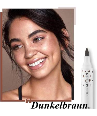 Buy Gocohhi Freckles Pen - Natural Lifelike Fake Freckles Makeup Tool Waterproof & Durable (Dark Brown) - Fast International Shipping - Buy Online on GoSupps.com