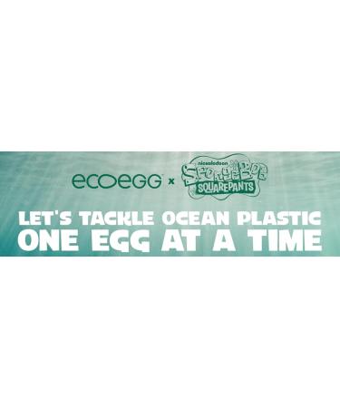 SpongeBob x Ecoegg Laundry Egg Refill Sensitive - 60 Loads Tropical Burst | Eco-Friendly No Enzymes Phosphates Palm Oil Chlorine Bleach or Parabens - Buy Online on GoSupps.com