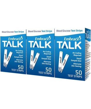 Buy Omnis Health Embrace Blood Glucose Test Strips 150ct - Accurate & Reliable | International Shipping Available - Buy Online on GoSupps.com