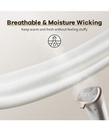 Mancyfit Women's Thermal Fleece-Lined Leggings Underwear - Soft White Bottoms (Size Small) - Buy Online on GoSupps.com