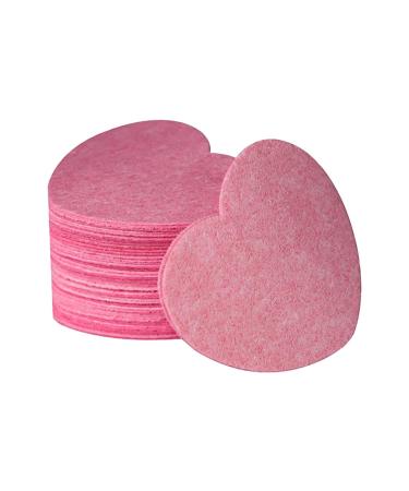 Facial Sponges Washing Pads Cleansing Compressed Cosmetic Spa Heart Shaped