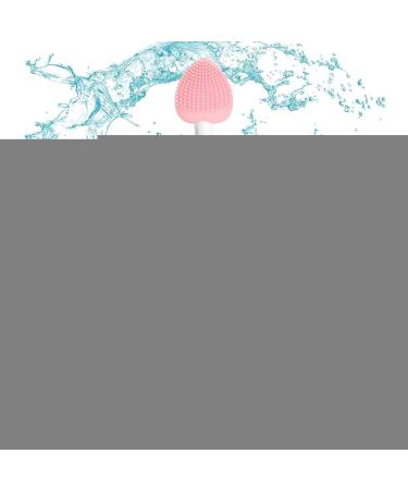 Siopob Nose Cleansing Fine Brush - Handheld Double-Sided Silicone Facial Cleansing Brush Face Wash Brush Gentle -Pore Cleansing Remover Tool Blackhead Brush For Travel Pink - Buy Online on GoSupps.com