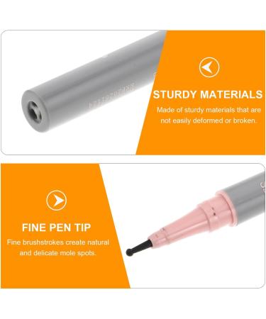 Angoily Stylo Faux Poils Imperm able pour Maquillage Visage Stylo Retouche Taches de Rousseur et Grains de Beaut Couleur Ambre Brun Tenue Longue Dur e Anti-Transpiration Accessoire - Buy Online on GoSupps.com