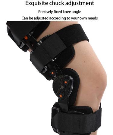 Adjustable Hinged Knee Brace - ROM Immobilizer Support for Post-Surgery Recovery | Orthopedic Patella Brace for Left Leg - Buy Online on GoSupps.com