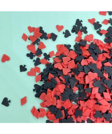 RT 100g Mixed Tumbler Accessories Soft Clay Sprinkles for Slime Filling DIY Nail Art Poker Slices Tiny Plastic klei Mud Particles Y420 (Color : 5mm) - Buy Online on GoSupps.com