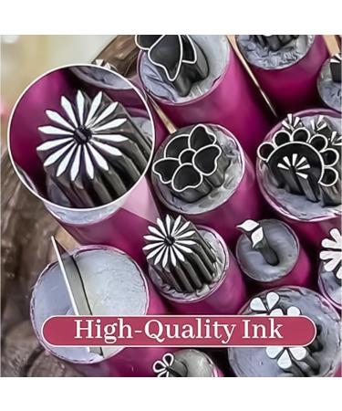 6PCS Nail Art Stamp Pen Set 2024 New Nail Graffiti Nail Art Dotting Tools Nail Graffiti Nail Art Dotting Tools with Flower and Butterfly Patterns for DIY Nail Art Nail Art Pen Set - Buy Online on GoSupps.com