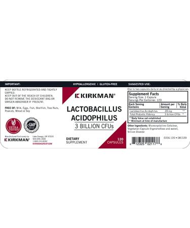 Lactobacillus Acidophilus Capsules - Hypo - Buy Online on GoSupps.com