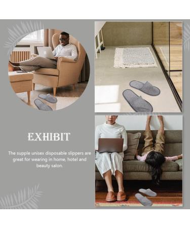 Comfy Women's Canvas Slippers - Portable Hotel Guest Shoes for Winter Travel - Buy Online on GoSupps.com