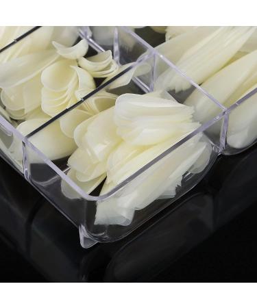 ENERRGECKO 500Pc Coffin Nails Fake Nail Tips Full Cover Manicure Design Acrylic Nails for Women (Long) - Buy Online on GoSupps.com