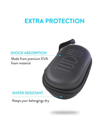 TUDIA EVA Case for Fingertip Pulse Oximeter | Portable Hard Storage for Blood Oxygen Monitor | International Shipping Available - Buy Online on GoSupps.com