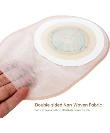 Daisyleaf 10 PCS Colostomy Bags - One-Piece Drainable Pouch for Ileostomy Stoma Care - Buy Online on GoSupps.com