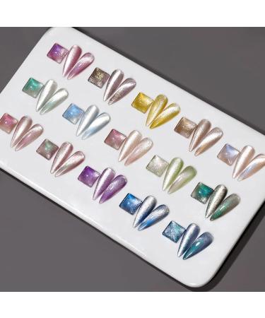 15ml Nail Gel Lacquer Need LED Lamp Soak Off UV Lamp Gel Nail Polish Laser Colorful Gel Manicure Art Cat Eye Gel - (Color: 8) - Buy Online on GoSupps.com