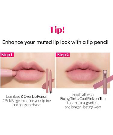 Etude House teint e de gel d'eau Dear Darling #11 Rose Blending (23AD) | Colorant pour les l vres aux couleurs vives avec des min raux issus d'extrait de savonnier - Buy Online on GoSupps.com