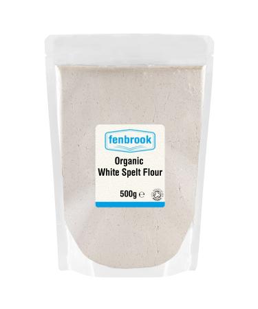 Organic White Spelt Flour 500g | Certified Organic by Fenbrook Organic
