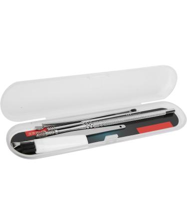 7 Piece Stainless Steel Ear Wax Removal Tool Set with Storage Case | Reusable High Quality Ear Cleaner Kit with Cleaning Brush - Ear Wax Remover - Buy Online on GoSupps.com