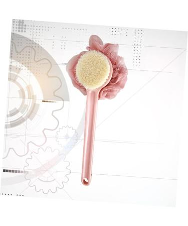 Hemoton Pink Bath Sponge Brush - Exfoliating Loofah Scrubber for Back Cleaning - Buy Online on GoSupps.com