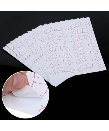 140Pcs Eyelash Sticker Patch Extension Cils Isolation Paper Extensions Utensil Lash Mapping Stickers Wrinkle Pads Patches - Buy Online on GoSupps.com