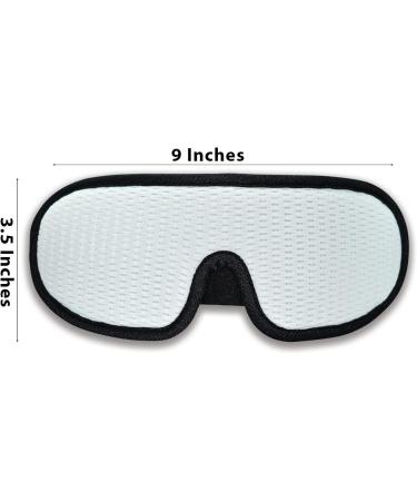 MoxySleep Sleep Mask with Nose Guard - Block Light for Better Sleep | Adjustable Comfort Strap - Buy Online on GoSupps.com
