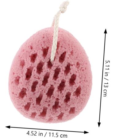 GLEAVI Exfoliating Body Sponge Body Scrubber Ball Bath Ball Sponge Shower Balls Shower Loofah Sponge Exfoliating Sponge Skin Body Scrubber Brush Sponges Tool Pink Polyurethane Mesh Girl - Buy Online on GoSupps.com
