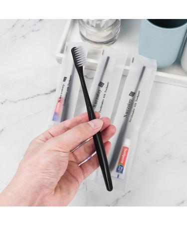 Bulk Disposable Toothbrushes with Toothpaste - Pack of 300 Individually Wrapped Travel Kits for Homeless Shelters Nursing Homes & Hotels - Buy Online on GoSupps.com