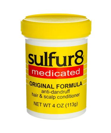 Sulfur-8 Anti-Dandruff Hair & Scalp Conditioner - Original 4oz (Pack of 3) | Best International Shipping - Buy Online on GoSupps.com