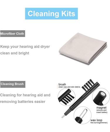 Hearing Aid Dehumidifier & Drying System with Cleaning Kits - Electronic & Automatic - Buy Online on GoSupps.com