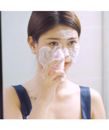 Face Wash Scrubber | Double Side Silicone Face Scrub Brush Manual Skin Care Scalp Brush Multi-Use Handheld Scrubber Solid Powder - Buy Online on GoSupps.com
