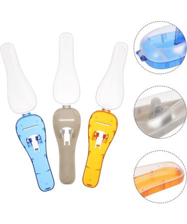 3-Piece Box Razor Storage & Protector Case | Travel-Safe Shaving Solutions for Men - Buy Online on GoSupps.com