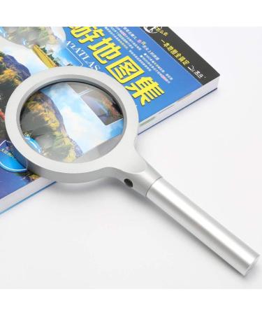 Glass with 12 LED Lights 3X Handheld Illuminated Magnifier Super High Clarity Lightweight 90mm Distortion-Free Illuminated Magnifier with Glass Lens Made in China - Buy Online on GoSupps.com