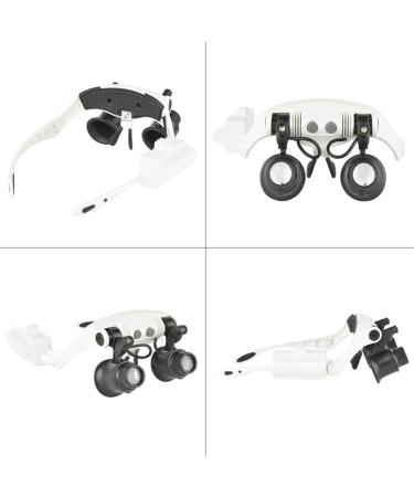 Professional Glasses-Type Maintenance Repair Clock Light Double-Eye Carving Micro-Engraving Full of Stars - Buy Online on GoSupps.com