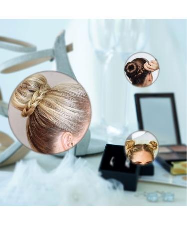 Sunnysam Extra Small Hair Knot Shaper for Kids - 6 Pack Mini Hair Donut Socks for Girls Perfect for Short & Thin Hair (6.1 cm Dark Brown) - Buy Online on GoSupps.com