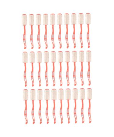 Healeved 60 StK Delivery toothbrush toothbrushes for pregnant women mouth cleaner mouth cleaning pencil tongue brush of pregnant woman white baby disposable gauze oral
