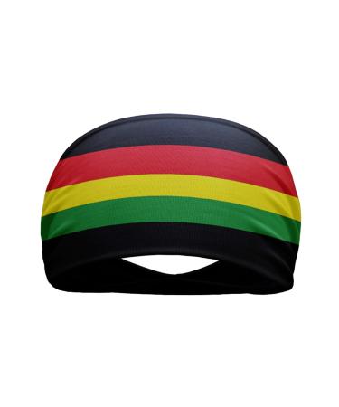SAE99 Rasta Headband | Soft Stretchy Sweatband for All-Day Comfort | Buy Internationally - Buy Online on GoSupps.com