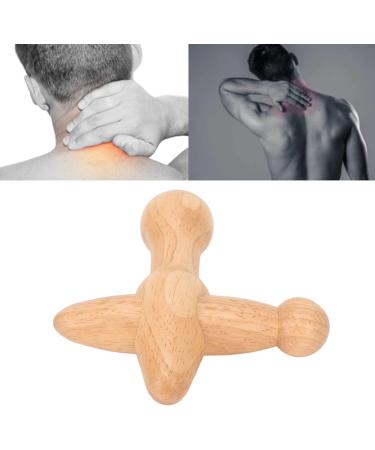 Cross-Shaped Wood Trigger Point Massager - Boost Metabolism Enhance Lymphatic Drainage & Relax Muscles - Buy Online on GoSupps.com