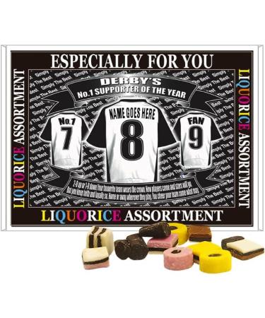 Derby Football Shirt Personalised Gift Boxed Sweets - Buy Online on GoSupps.com