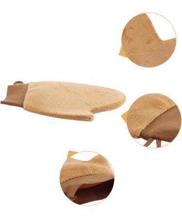  Durlo Set of 6 ultra-soft self-tanning mitts with double-sided applicator Touch Tan for mousse lotion cream (brown) - Buy Online on GoSupps.com