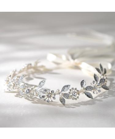SWEETV Handmade Bridal Headpieces & Earrings Set - Wedding Hair Accessories for Brides - Buy Online on GoSupps.com