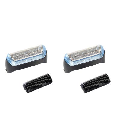 HUPYOMLER 2X Electric Mesh Durable Shaver Foil Head Parts for 10B/20B Model 180 190 170 1775 1735