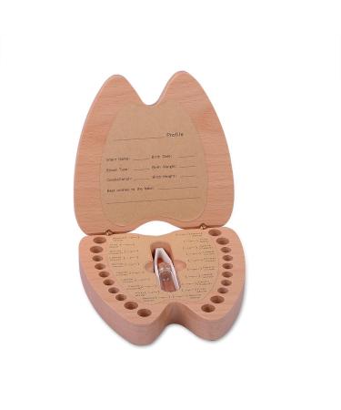 Artinova Wooden Baby Teeth Keepsake Box | Tooth Shaped Memory Box for Boys & Girls ARTA-0060 - Buy Online on GoSupps.com