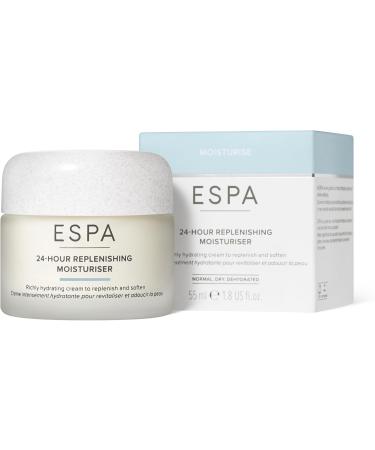 ESPA | 24-Hour Replenishing Moisturiser | 55ml | Hydrate & Protect Skin Barrier - Buy Online on GoSupps.com