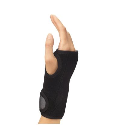 Champion Wrist Support Universal Fit Removable Splint 2-Strap Airmesh Fabric Black
