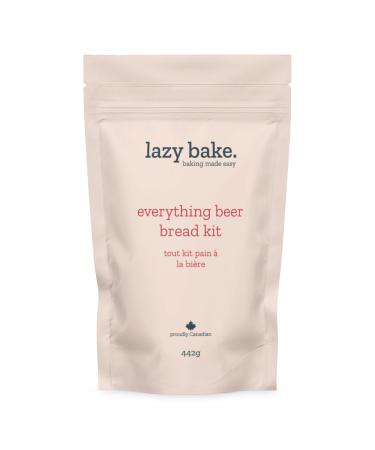 Lazy Bake Everything Beer Bread Mix. Easy to Make Vegan Baking Mix with the Great Taste of Everything Bagel Seasoning. Make Delicious Fresh Baked Bread at Home. Made in Canada. 442g (Pack of 1)