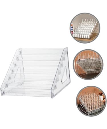 Zerodeko Nail Polish Organizer Vanity Stool Eye Shadow Vanity Desk Makeup Palettes Eyeshadow Holder Organizer Rack - Buy Online on GoSupps.com