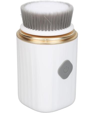 Electric Face Scrubber with 2 Interchangeable Brush Heads Rotating Function for Deep Cleansing Waterproof Design - IPX7 - USB Charging Rechargeable Facial Exfoliation Device - Buy Online on GoSupps.com