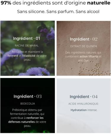 Mosaita face serum with lifting and anti-wrinkle effect with probiotics and hyaluronic acid 30 ml. Moisturizing and anti-aging. Provides softness elasticity and firmness. 97% natural ingredients - Buy Online on GoSupps.com