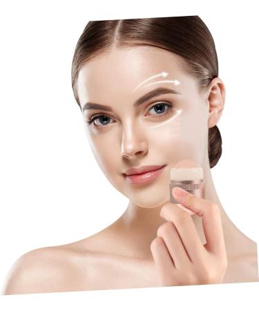 Volcanic Stone Ball Jade Facial Massager Set - Pink Jade Rollers & Skin Scraping Tools for Enhanced Beauty - Buy Online on GoSupps.com