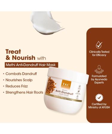Bhringraj Hair Mask for Hair Growth & Fall Control | 200gm | Nourish Dry & Damaged Hair | For Men & Women - International Shipping - Buy Online on GoSupps.com