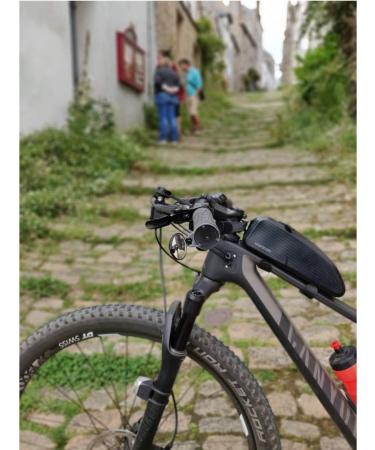 CORKY Urban Bike Mirror - Folding Rear-view Handlebar Mirror in Black - Buy Online on GoSupps.com