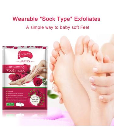 2 Pairs Callus Removal Mask - Moisturizing Foot Patch for Peeling & Soft Feet - International Shipping Available - Buy Online on GoSupps.com